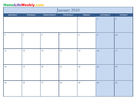 2011 Calendar Printable Pdf. This month by month calendar