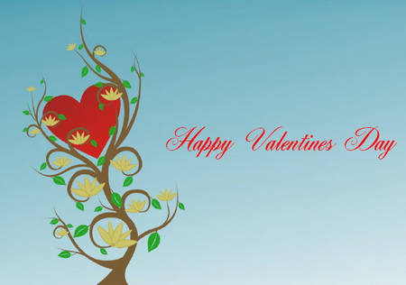 Printalbe Valentines Card Tree of Love
