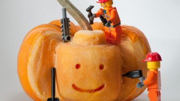 Pumpkin lego