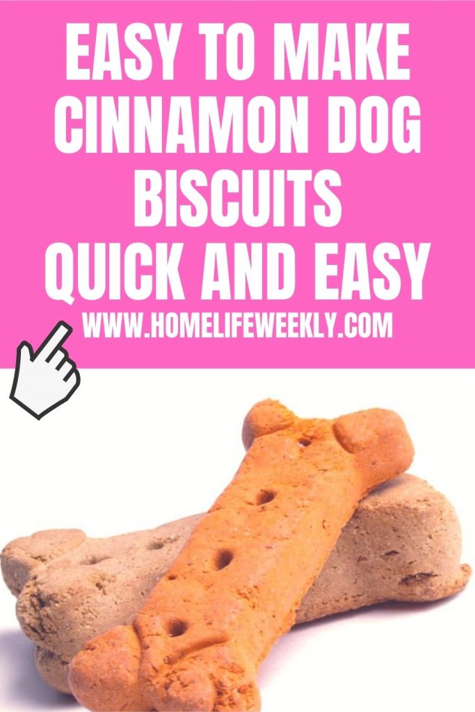 cinnamon dog biscuits