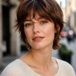 soft wispy short shag bangs article image
