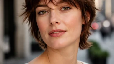 soft wispy short shag bangs article image