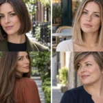 Four low-maintenance hairstyles in short, medium, long and curly shapes