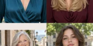 Four love-layer references showing a collarbone contour, long connected curves, an off-center sweep and soft waves
