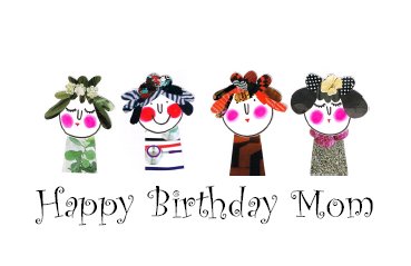 birthday mom card with moms