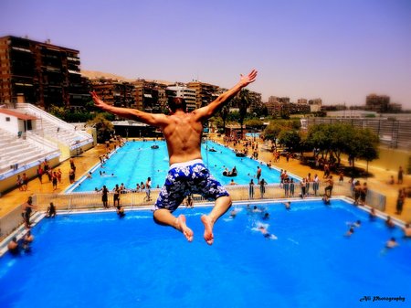 jumping-into-swimming-pool