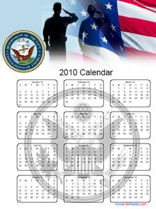 US Navy Calendar 2010
