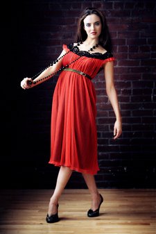 red dress Kris Krug